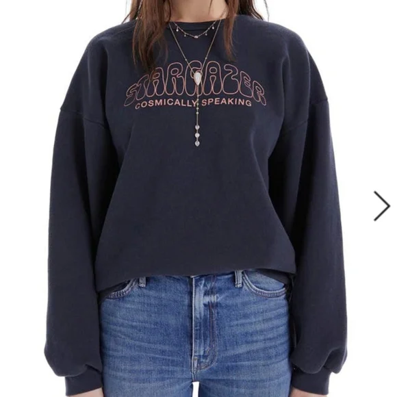 NWOT Mother Stargazer sweatshirt - Picture 2 of 7
